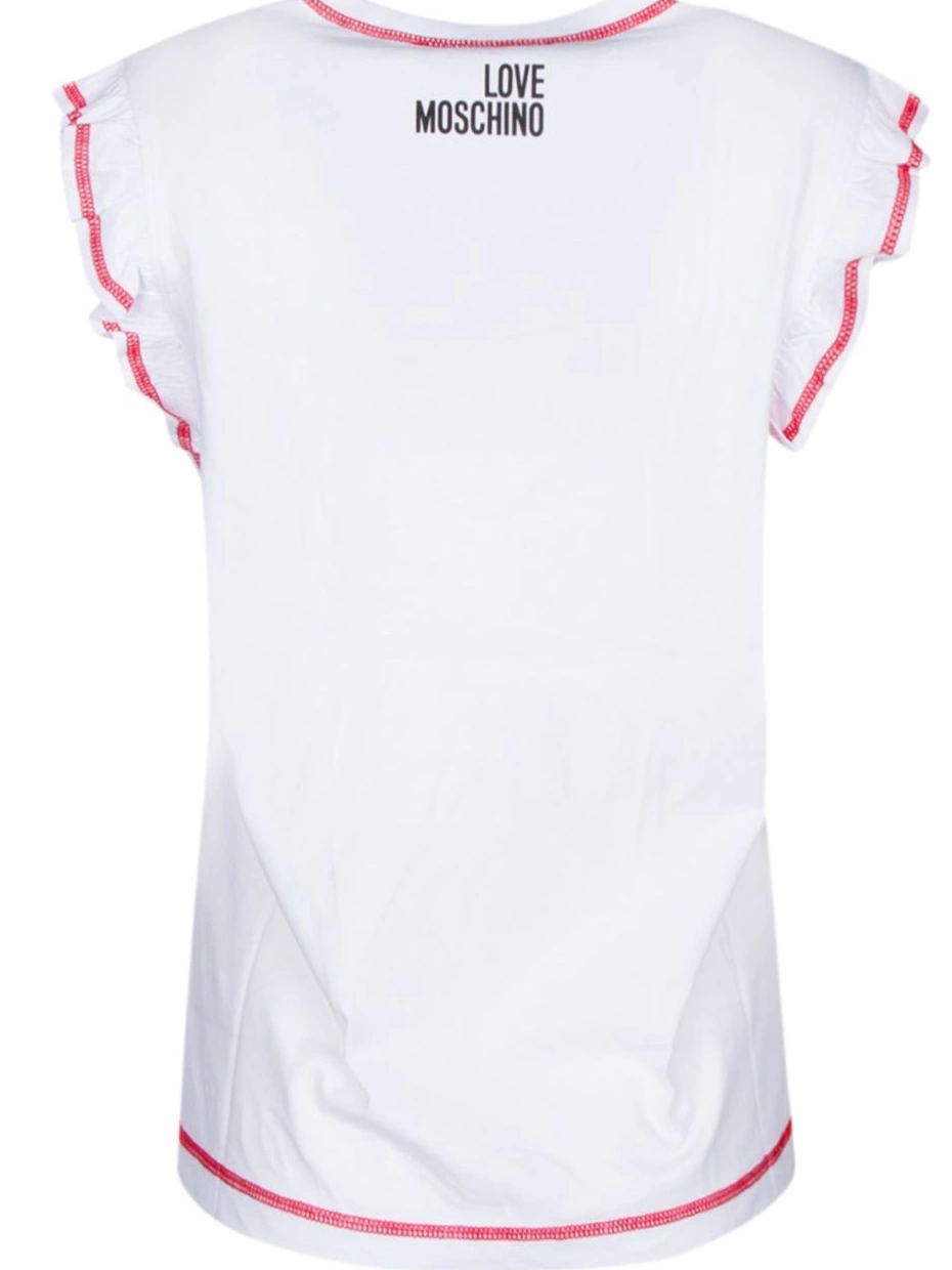 Cheap Moschino Love Love Women T-shirt trim 0429